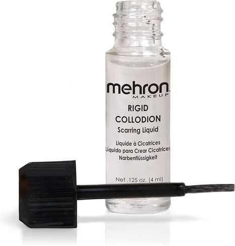 Mehron Rigid Collodion 0.125 oz & Spirit Gum Adhesive with Remover Kit | SFX Scar & Professional Face, Skin & Body Makeup in Saudi Arabia
