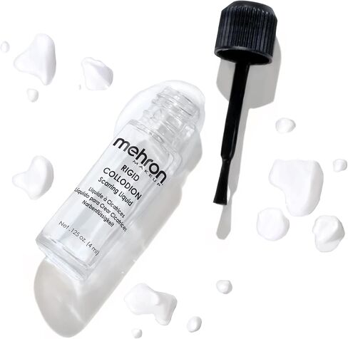 Mehron Rigid Collodion 0.125 oz & Spirit Gum Adhesive with Remover Kit | SFX Scar & Professional Face, Skin & Body Makeup in Saudi Arabia