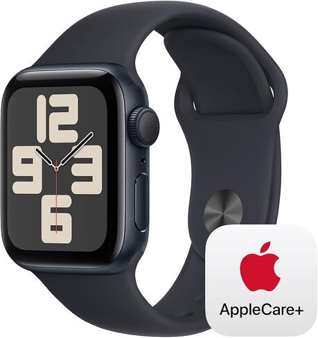 Apple Watch SE GPS 40mm Midnight Aluminium Case مع Midnight Sport Band - M/L in Saudi Arabia