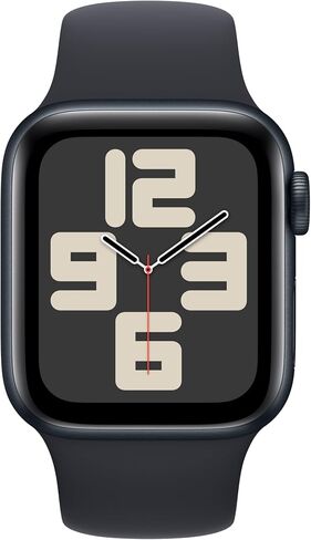 Apple Watch SE GPS 40mm Midnight Aluminium Case مع Midnight Sport Band - M/L in Saudi Arabia