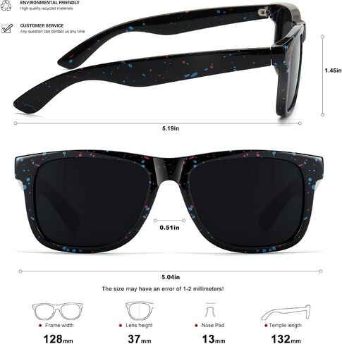 Kids Polarized Sunglasses Age 3-12 Toddler Shades for Boys Girls,Durable Sun Glasses with UV Protection in Kuwait