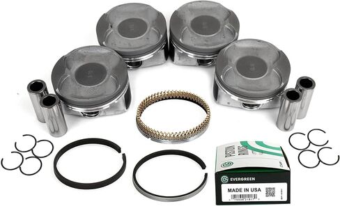 MA-9761308604-0 Pistons w/Rings متوافقة مع/ل 09-16 Toyota Camry RAV4 Scion TC 2.5L 2ARFE in Kuwait