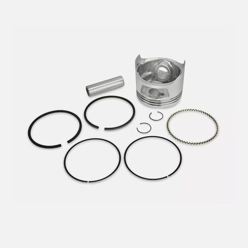 Piston & Rings Assembly With Wrist Pin & Clips Set Also Fits Lifan &Honda GX120 4HP Engine (60mm Bore) 13101-ZH7-010 in Saudi Arabia