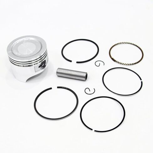 Piston & Rings Assembly With Wrist Pin & Clips Set Also Fits Lifan &Honda GX120 4HP Engine (60mm Bore) 13101-ZH7-010 in Saudi Arabia