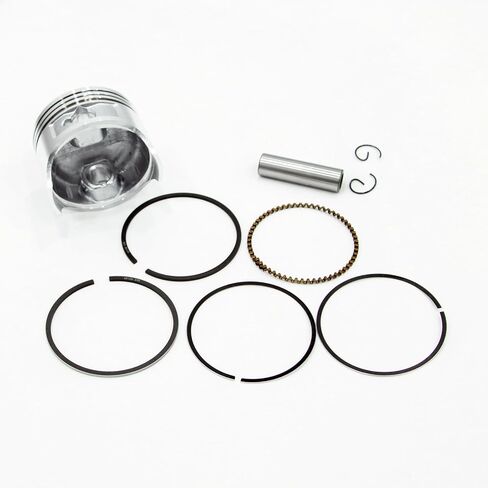 Piston & Rings Assembly With Wrist Pin & Clips Set Also Fits Lifan &Honda GX120 4HP Engine (60mm Bore) 13101-ZH7-010 in Saudi Arabia