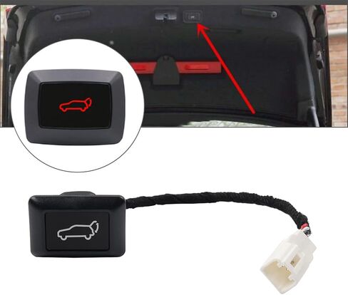 gzyf 1 pc abs قفل القفل زر التبديل زر trunk door lid car electr in Saudi Arabia