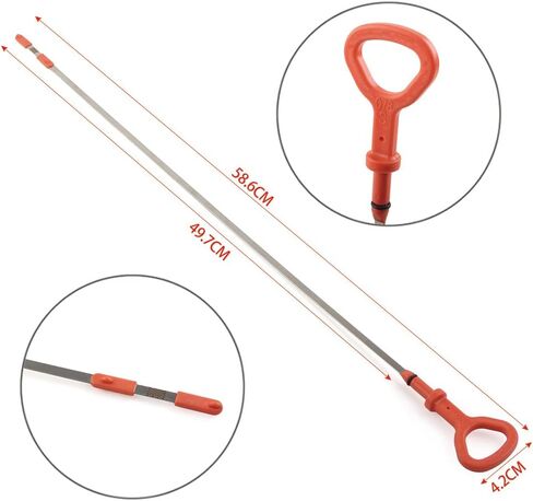 586mm Car 2.8L Dipstick for A-U-D-I A4 A6 Quattro for Volkswagen Passat 078115611S in Saudi Arabia