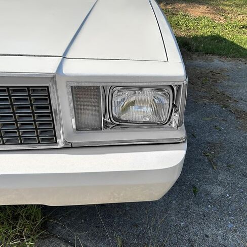 HECASA Pair Headlight Bezels Compatible with 1978-1979 Chevy Chevrolet Malibu El Camino GMC Caballero Front Headlamp Trim Chrome Replacement for GM463532 GM463531 Left & Right in Saudi Arabia