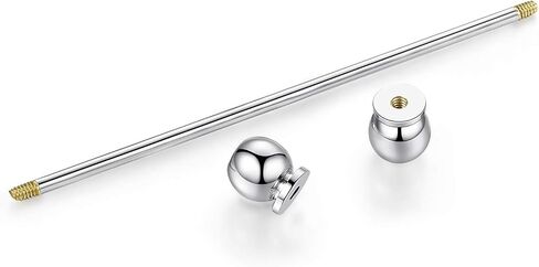 Honey Bear 2PCS Mens Term Twlar Bars Clasps Clasps Clasps for Business Wedding Gift with Box 6.4cm in Kuwait
