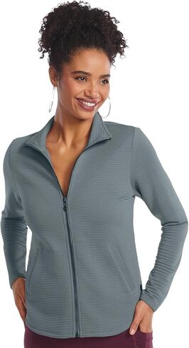 Skechers Women's Gowalk Hoodless Hoodie Shine Scoop Hem Jacket in Saudi Arabia