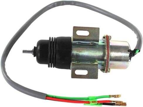 MV2-17A MV217A stop solenoid valve 1819100520 suitable for 4JG1 4JG2 6BG1 6BB1 FD115-6 forklift engine electric Accessories replacement in Saudi Arabia