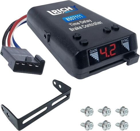8508211 New Upgrade Proportional Brake Controller for 1-4 Axle Trailers (2/4/6/8 Brakes) - Replaces 8508220 Brake-EVN, Upgraded of 8507111 Time Delay IV-Fits Ford/GM/Chevy/Dodge/RAM/Toyota/Jeep in Saudi Arabia