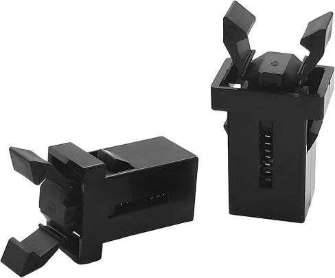 2 PCS Car Grasses Holder Catch ، يمكن أن تتصدر القمامة ذاتية القفل قفل مفتاح التبديل من نوع الدفع ، استبدال قفل المزلاج البلاستي in Kuwait