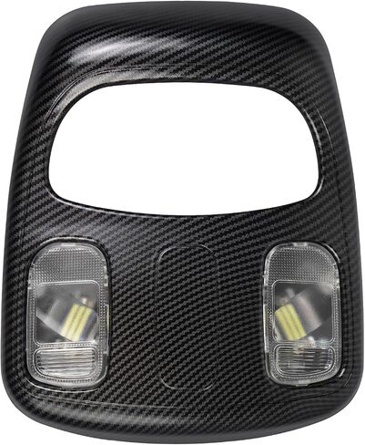 Front LED Overhead Console Assembly Compatible with Dodge Ram 1500 2500 3500 2002-2010 Cab Interior Dome Reading Light Replace 1DK78BD1AA in Saudi Arabia