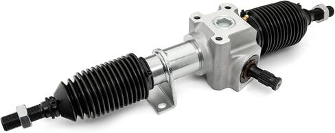 SuperATV RackBoss 2.0 RZR Rack and Pinion for 2017+ Polaris RZR XP Turbo/XP 4 Turbo | Solid Steel Bar | 65% Larger Housing Than Stock | 50% Less Wear Than OEM After 15,000 Cycles in Saudi Arabia