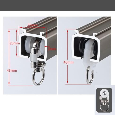 جدار سكة حديد السقف الرئيسي من الألومنيوم والسقف المكون من السقف. in Kuwait