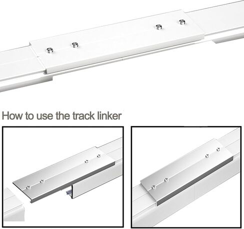 مسار سقف الألومنيوم مع بكرات صامتة ، مناسبة لمسارات قسم الغرفة (نوير ، 3M/9.8 قدم) in Kuwait