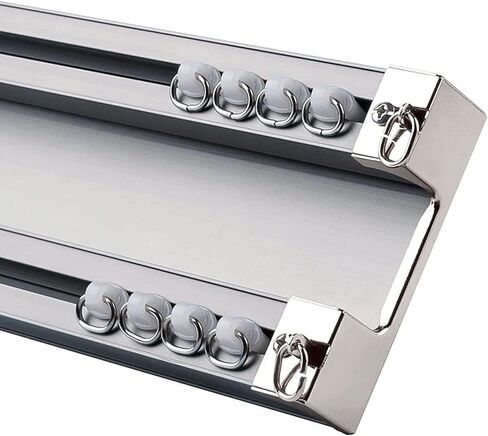 المسار المزدوج المزدوج سعة 3.0 متر مثبتة على السقف الصامت ، مناسب لموائز الغرف in Kuwait