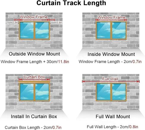 المسار المزدوج المزدوج سعة 3.0 متر مثبتة على السقف الصامت ، مناسب لموائز الغرف in Kuwait
