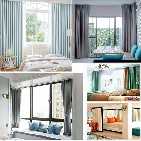 المسار المزدوج المزدوج سعة 3.0 متر مثبتة على السقف الصامت ، مناسب لموائز الغرف in Kuwait