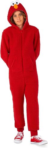 Opposuits Kids Onesie - Sesame Street One -Piece - Foot Fit - بما في ذلك الجيوب in Kuwait