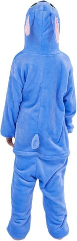 Unisex Kids Flannel Animal Onesie Pajamas - Kids Flannel Halloween Cosplay Costume/Homewear/Sleepwear in Saudi Arabia