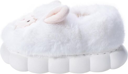 Yoroka Girls Slippers Slippers Cartoon Shape تصميم أفخم النعال الدافئة غرفة نوم داخلية الشتاء in Kuwait