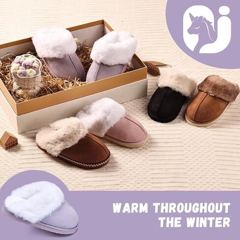 IceUnicorn Kids Slippers Girls Boys Fuzzy House Shoes Slippers Memory Foam Slippers Slippers For Outdoor Outdo in Kuwait