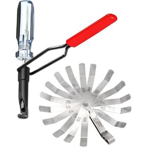 Valve Lash Adjustment Tool for 10mm Jam Nut,with Angled Feeler Gauge, Slotted Valve Adjusting Stud, Compatible with Honda,Toyota,Nissan and Other Japanese Car Engines in Saudi Arabia
