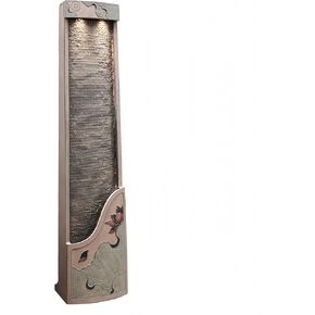 Water Fountain Indoor - Water Fountain Decor for Meditation, Zen Decor, Relaxation, Suitable for Yoga, Study, Tea, Living Room, Office, Beauty Club Decor in Saudi Arabia