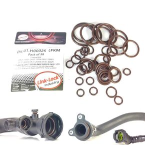 38PCS FKM Viton OK.01.H0002S Engine coolant Pipe/Water Hose O-Ring Kit 11538853284 07119907330 11427615472 for BMW N20 F10 F07 F11 F18 520I 528I 525I in Kuwait