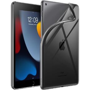 JETech Case for iPad Mini 6 (8.3-Inch 2021 Model), Soft TPU Transparent Slim Shockproof Tablet Cover, Support Pencil 2nd Charging (Clear) in Kuwait