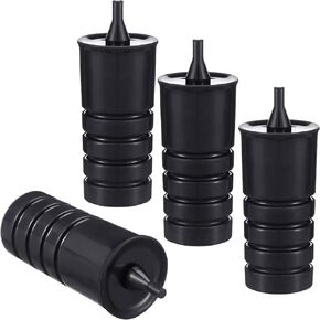 Tallew 4 PCS Tailgate Prepor Tire Stop Stop Stop Kit Pumper Pumper Pumpers مثبتات الباب الخلفية المضادة للورات متوافقة مع طرازات 2007-2024 JK/JL ، الملحقات الخارجية المطاطية لحامل الإطارات الاحتياطية in Kuwait