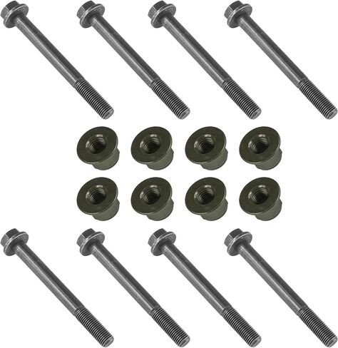 Caltric 8x Control A-Arm Screw Bolt with Nut Compatible with Polaris 7518560 7519043 7547333 Front Rear in Saudi Arabia