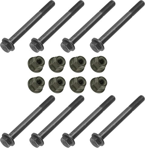 Caltric 8x Control A-Arm Screw Bolt with Nut Compatible with Polaris 7518560 7519043 7547333 Front Rear in Saudi Arabia