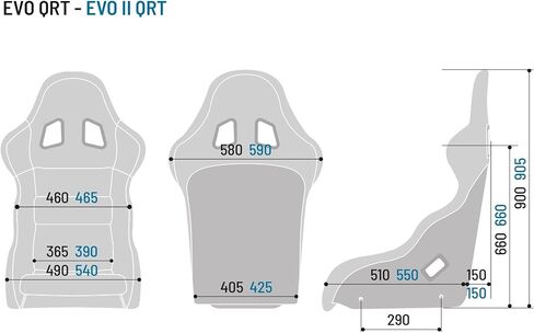 Sparco Seat Evo L QRT X Black in Saudi Arabia