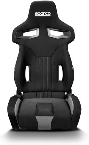 Sparco Sport Seat R333 - Black/Grey - Reclinable in Saudi Arabia