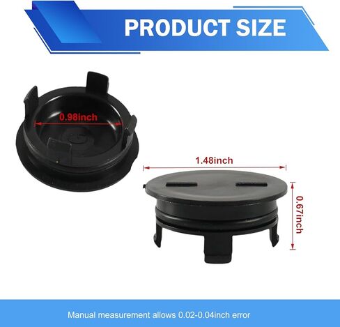 Cylinder Head Cam Plug with Seal, Compatible with Honda Civic Fit HR-V CR-V, Cam Plug Cap Replaces 12513-P72-003 in Saudi Arabia