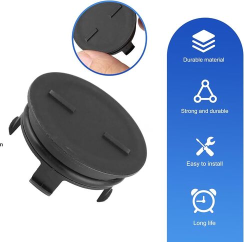 Cylinder Head Cam Plug with Seal, Compatible with Honda Civic Fit HR-V CR-V, Cam Plug Cap Replaces 12513-P72-003 in Saudi Arabia