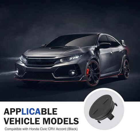 Cylinder Head Cam Plug with Seal, Compatible with Honda Civic Fit HR-V CR-V, Cam Plug Cap Replaces 12513-P72-003 in Saudi Arabia