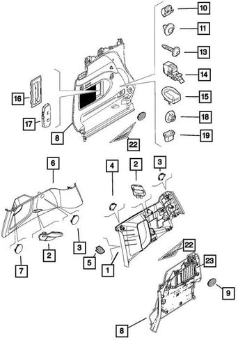 Mopar 5XG39LXHAA COVER SCREW in Saudi Arabia