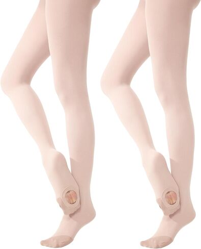 Manzi Convertible Dance Ports Women Women Pro Transition Ballet Packs Ultra-Soft Pack من 2 in Kuwait