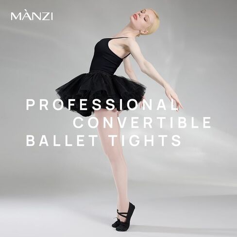 Manzi Convertible Dance Ports Women Women Pro Transition Ballet Packs Ultra-Soft Pack من 2 in Kuwait