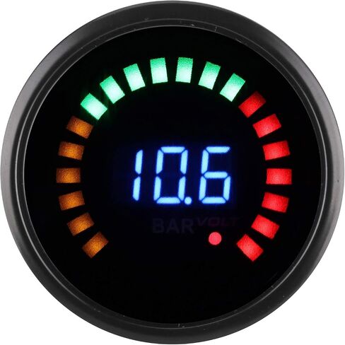مقياس Turbo Boost ، Boost Gauge Kit 2in ABS ABS مع إكسسوارات للمركبات التي تبلغ 12 فولت شحن توربيني in Saudi Arabia