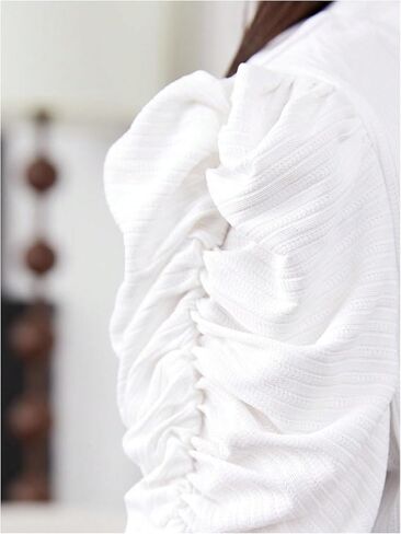 Oyoangle Girl's Puff Short Sleeve Cardigan Cardigan مفتوحًا Bolero Cardigans in Saudi Arabia