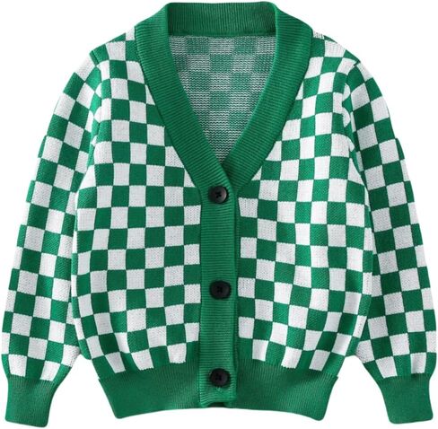 فتيات الأكمام الطويلة ذي الأكمام المحبوكة V-nock Top Button Qualited Strendy Jacket Cardigan in Saudi Arabia