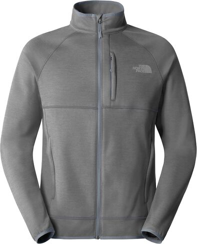 THE NORTH FACE Men's Canyonlands Full Zip Jacket, TNF Medium Grey Heather 2, X-Small in Saudi Arabia
