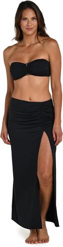 La Blanca Women's Island Goddess Shirred High Slit Skirt in Saudi Arabia