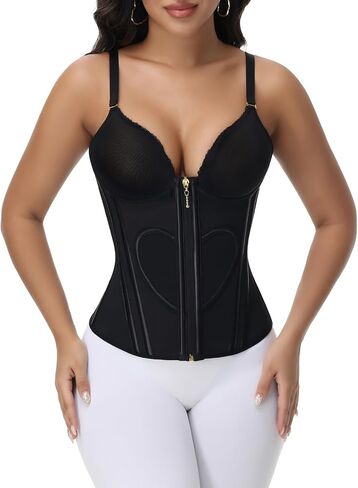 مدرب الخصر Shapshe للنساء السيطرة على التمرين الخصر Cincher Corset corset shaper body shaper with bra in Kuwait