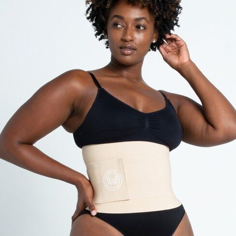 What Waist Stomach Wrap Waist trainer for women,Premium Adjustable One size Belly Wrap for Weight Loss with Velcro Fastener in Saudi Arabia